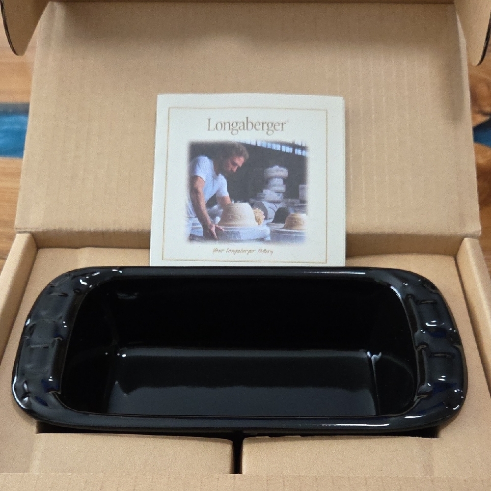 Longaberger Ebony Baking Dish